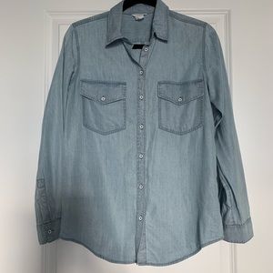 CLUB MONACO - Light Denim Shirt - Size S